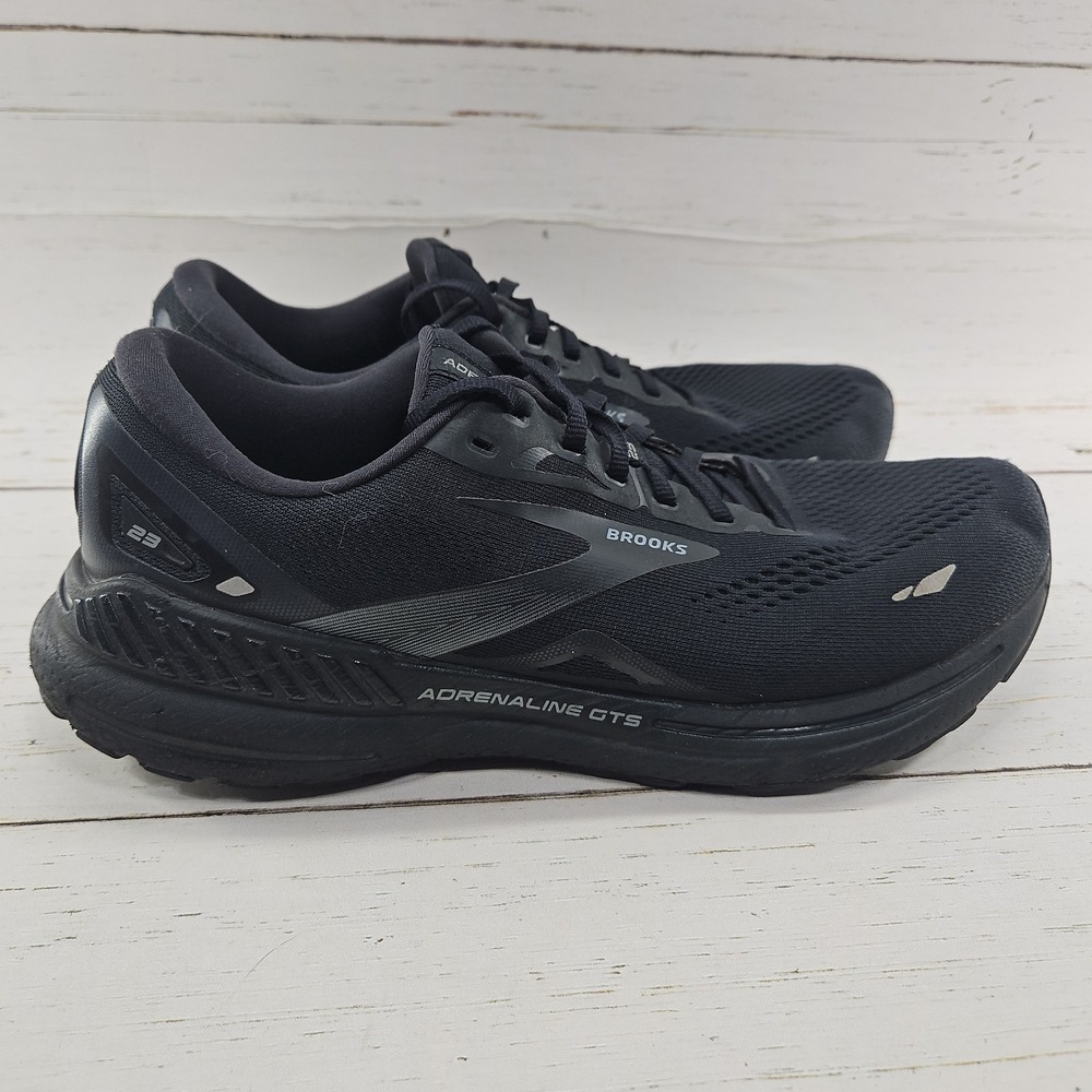Brooks Adrenaline GTS 23 Shoes Mens 9.5 D Black Running Sneakers 1103911D020 - Picture 6 of 11